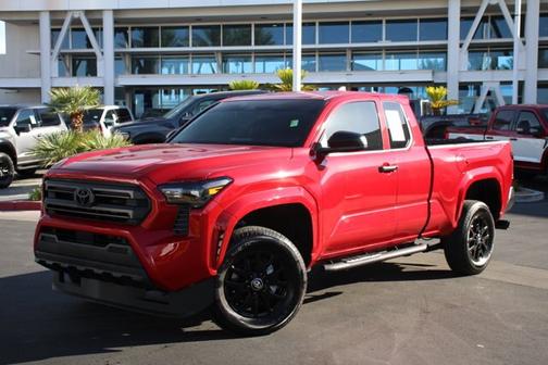 Red 2025 Toyota Tacoma SR