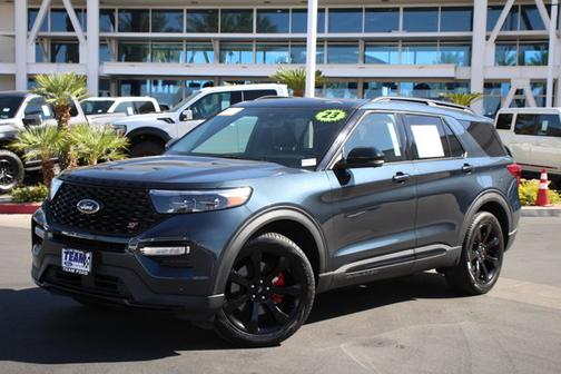 STONE BLUE METALLIC 2023 Ford Explorer ST