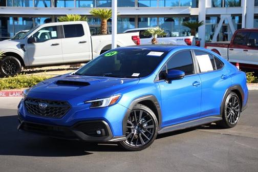 Blue 2024 Subaru WRX LIMITED