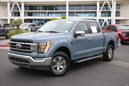 AZURE GRAY METALLIC TRICOAT 2023 Ford F-150 LARIAT