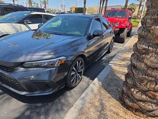 Gray Metallic 2022 Honda Civic EX