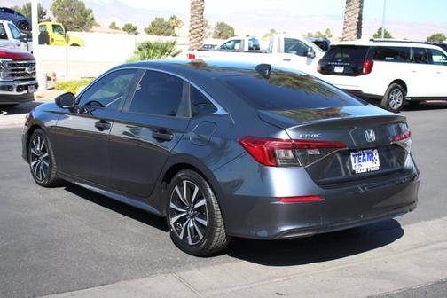 Gray Metallic 2022 Honda Civic EX