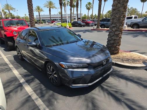 Gray Metallic 2022 Honda Civic EX