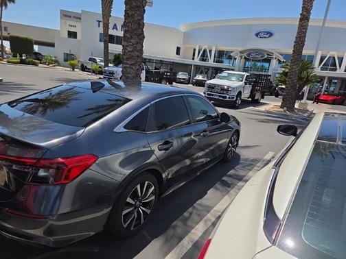Gray Metallic 2022 Honda Civic EX