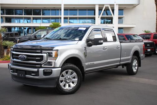 ICONIC SILVER 2022 Ford F-250 PLATINUM