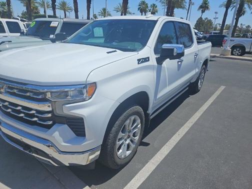 Summit White 2023 Chevrolet Silverado 1500 LTZ