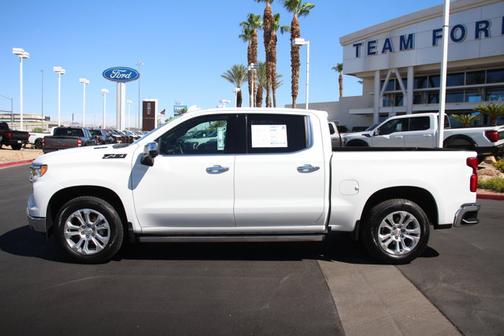 Summit White 2023 Chevrolet Silverado 1500 LTZ
