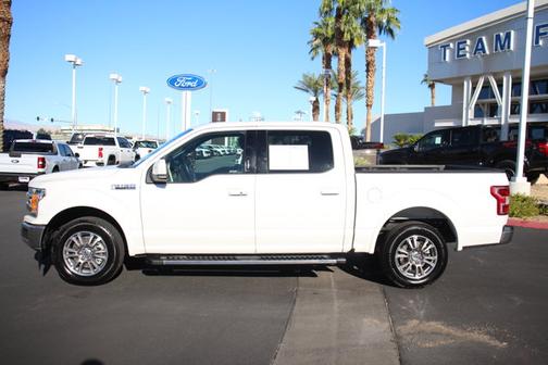 WHITE PLATINUM METALLIC TC 2019 Ford F-150 LARIAT