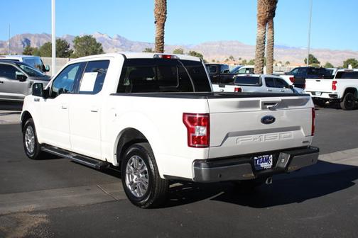 WHITE PLATINUM METALLIC TC 2019 Ford F-150 LARIAT