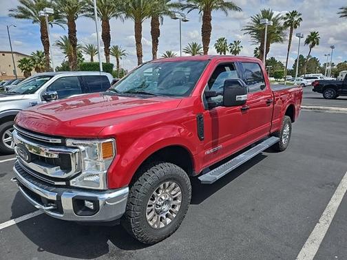 RAPID RED 2021 Ford F-250 XLT