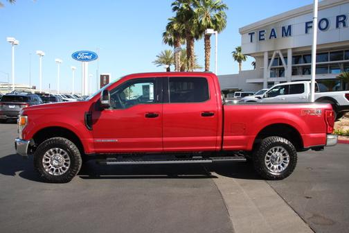 RAPID RED 2021 Ford F-250 XLT