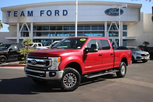 RAPID RED 2021 Ford F-250 XLT