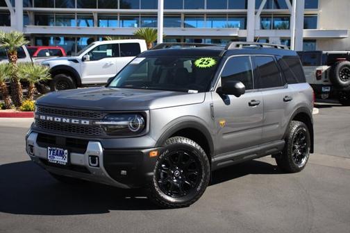 CARBONIZED GRAY METALLIC 2025 Ford Bronco Sport BADLANDS