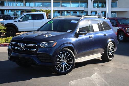Lunar Blue Metallic 2022 Mercedes-Benz GLS 450 BASE 4MATIC