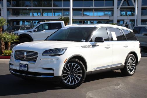 PRISTINE WHITE MET 3C 2023 Lincoln Aviator RESERVE