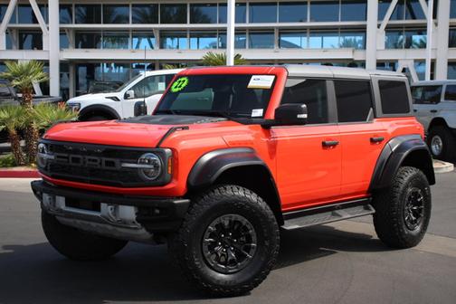 CODE ORANGE 2022 Ford Bronco RAPTOR