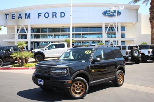SHADOW BLACK 2022 Ford Bronco Sport BADLANDS