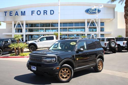 SHADOW BLACK 2022 Ford Bronco Sport BADLANDS