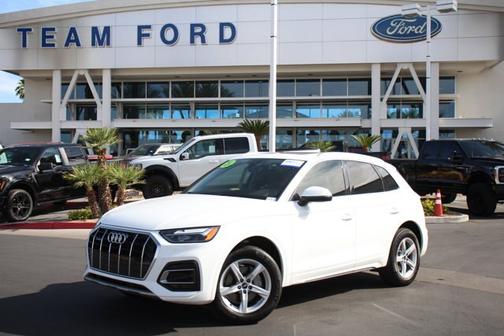 Ibis White 2021 Audi Q5 45 QUATTRO PREMIUM