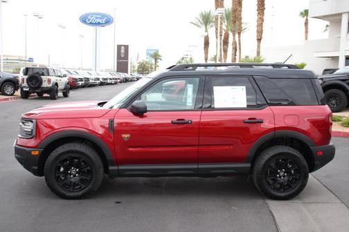 RUBY RED METALLIC TC 2025 Ford Bronco Sport BADLANDS