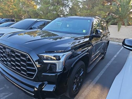 Midnight Black Metallic 2024 Toyota Sequoia PLATINUM SUV