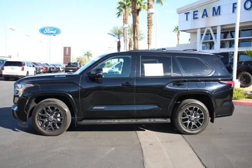 Midnight Black Metallic 2024 Toyota Sequoia PLATINUM