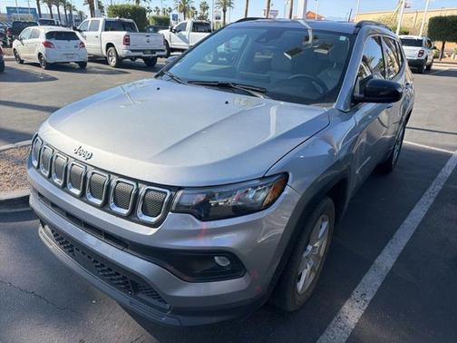Billet Silver Clearcoat Metallic 2022 Jeep Compass LATITUDE