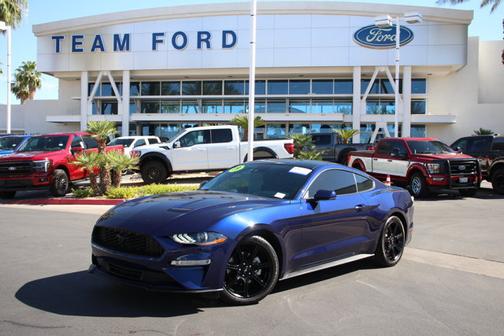 KONA BLUE METALLIC 2019 Ford Mustang ECOBOOST PREMIUM