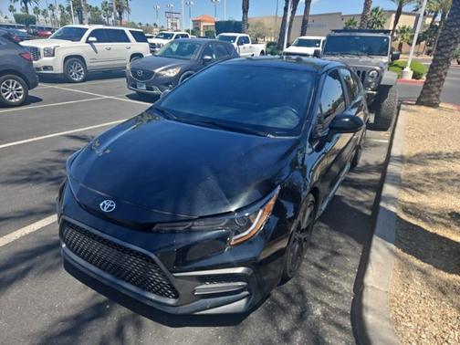 Black Sand Pearl 2020 Toyota Corolla SE