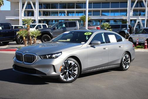 Gray Metallic 2025 BMW 530 530I