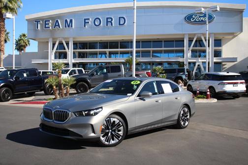 Gray Metallic 2025 BMW 530 530I