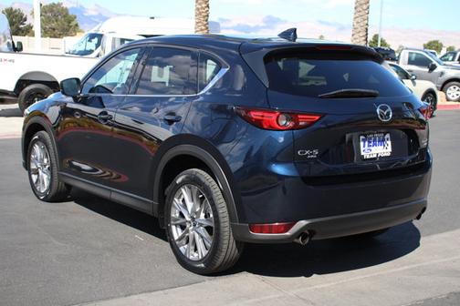 DEEP CRYSTAL BLUE MICA 2021 Mazda CX-5 GRAND TOURING RESERVE