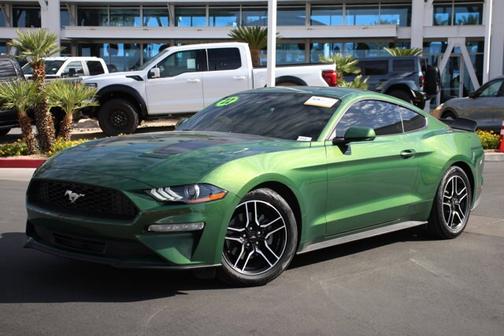 ERUPTION GREEN METALLIC 2022 Ford Mustang ECOBOOST