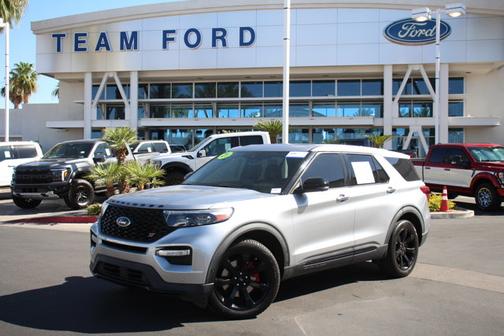 ICONIC SILVER METALLIC 2021 Ford Explorer ST