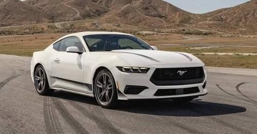 OXFORD WHITE 2025 Ford Mustang ECOBOOST