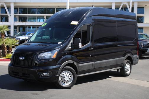 AGATE BLACK METALLIC 2025 Ford Transit-250 148 WB HIGH ROOF CARGO
