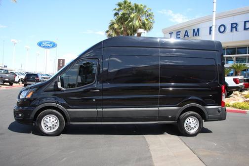 AGATE BLACK METALLIC 2025 Ford Transit-250 148 WB HIGH ROOF CARGO