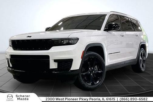 Bright White Clearcoat 2021 Jeep Grand Cherokee L Altitude