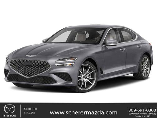Alta White 2023 Genesis G70 3.3T AWD