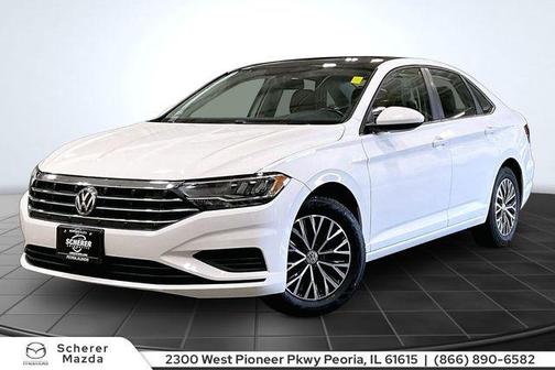 Pure White 2019 Volkswagen Jetta 1.4T SE