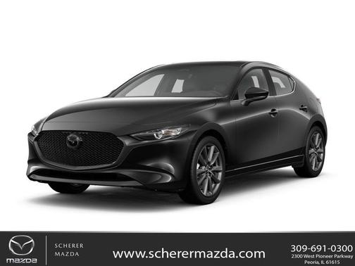 Deep Crystal Blue Mica 2026 Mazda Mazda3 FWD w/Preferred Package