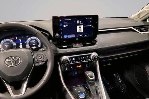 Midnight Black Metallic 2025 Toyota RAV4 Hybrid Limited