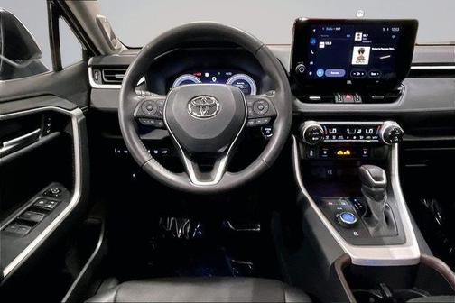 Midnight Black Metallic 2025 Toyota RAV4 Hybrid Limited