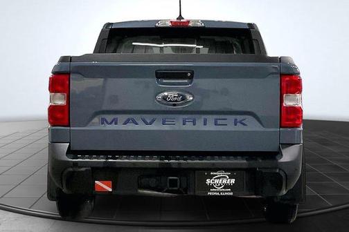 Azure Gray Metallic Tri-Coat 2024 Ford Maverick Lariat