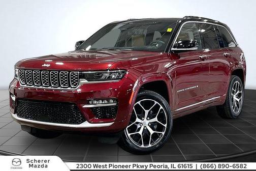 Velvet Red Pearlcoat 2024 Jeep Grand Cherokee Summit