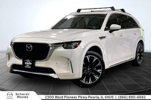 Rhodium White Premium 2024 Mazda CX-90 3.3 Turbo S Premium Plus