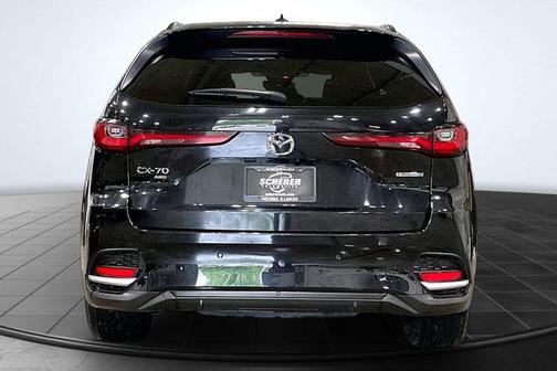 Jet Black Mica 2025 Mazda CX-70 PHEV Premium Plus Package