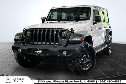 Bright White Clearcoat 2022 Jeep Wrangler Unlimited Sport