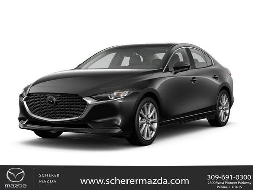 Soul Red Crystal Metallic 2026 Mazda Mazda3 FWD w/Preferred Package