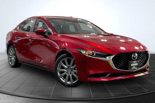 Soul Red Crystal Metallic 2026 Mazda Mazda3 FWD w/Preferred Package
